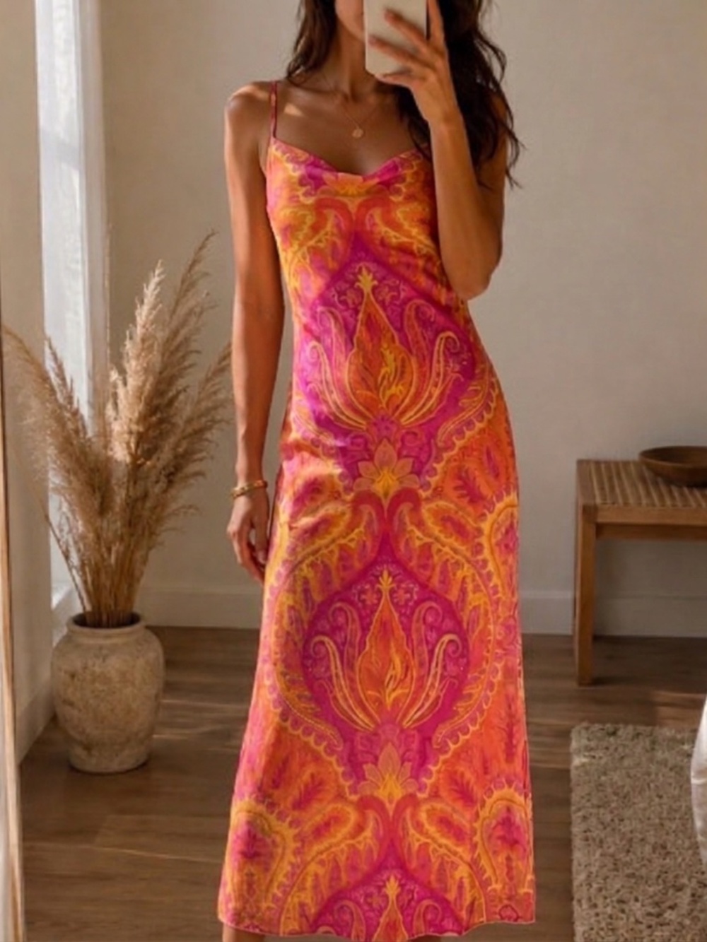 ✨ RARE GEM: CERRUTI 1881 Italian Luxury Silk Maxi Slip Dress ✨